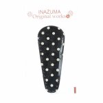 (image for) Polka Dot Embroidery Scissors Case - Black